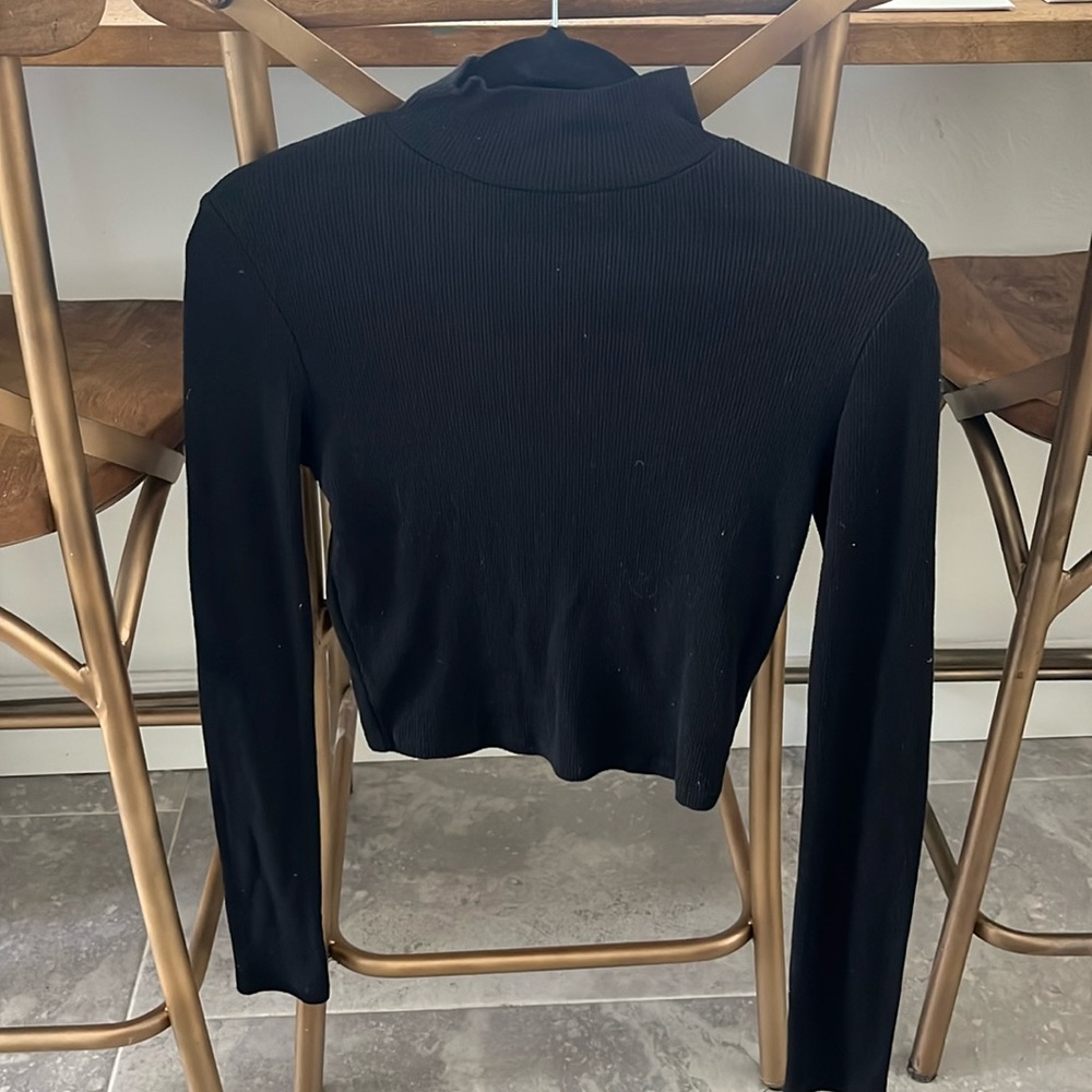 ASOS crop turtleneck